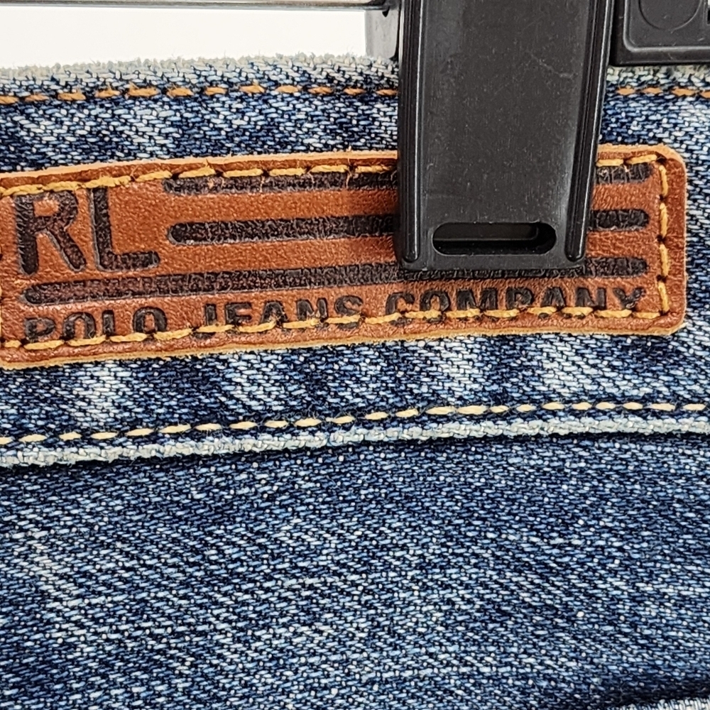 Ralph Lauren Polo Jeans Co Women's Kelly Cotton Low Rise Jeans - 12 - Picture 7 of 9